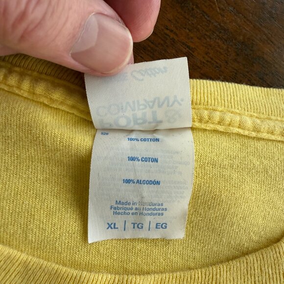 Vintage Pepsi Challenge Yellow T-Shirt — Size XL — 100% Cotton - Picture 6 of 11